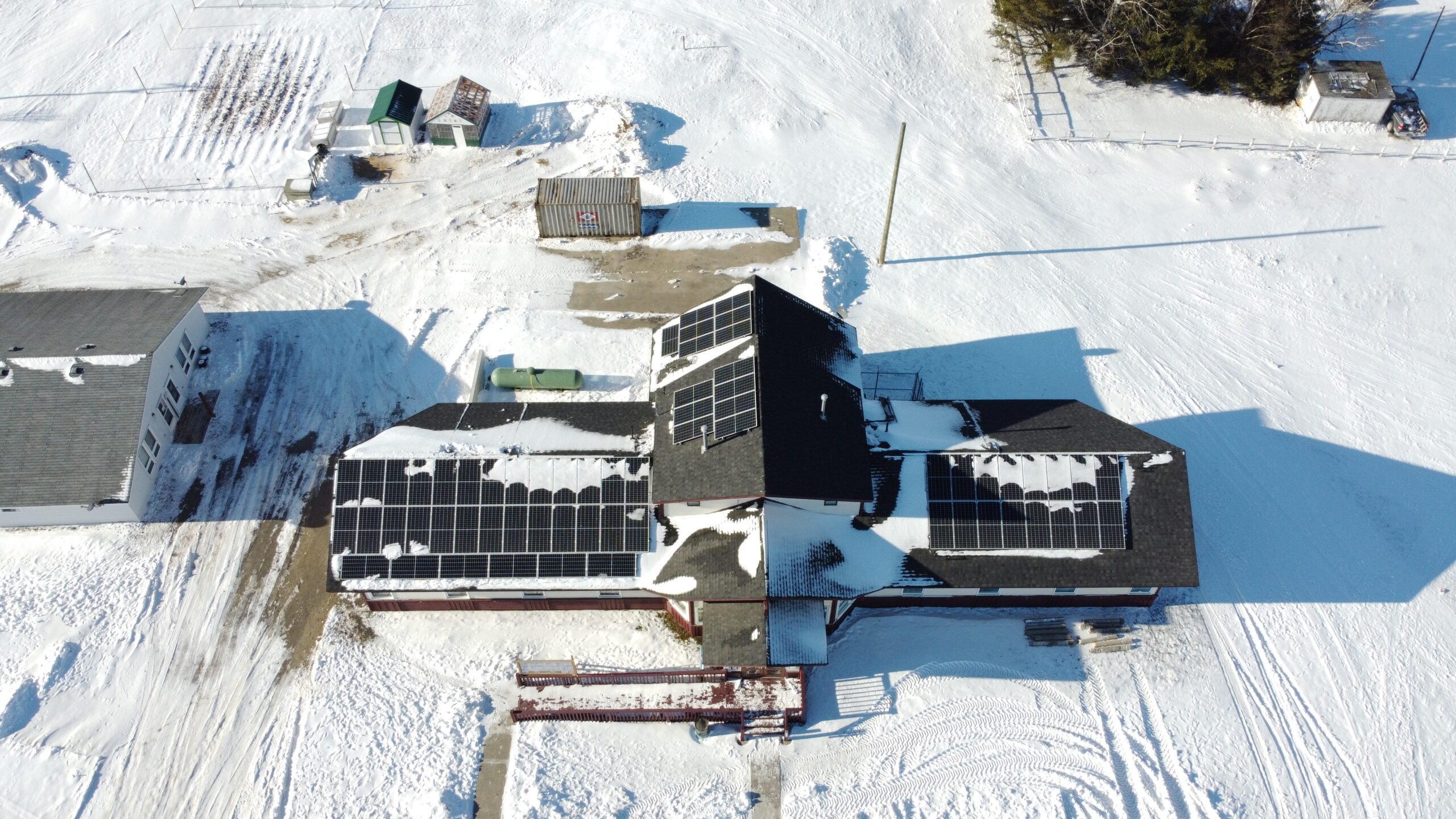 Gull bay roof